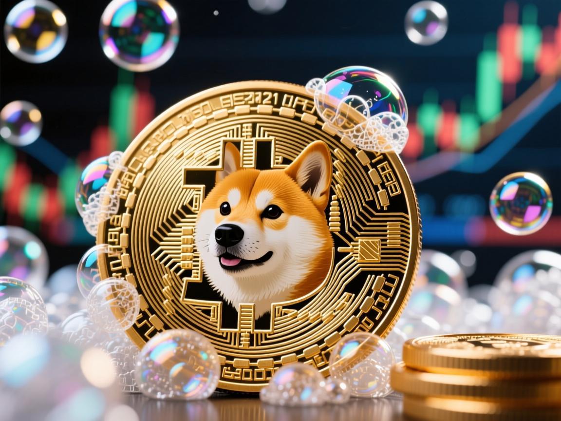 狗狗币2021年底行情，狂欢与泡沫的交织