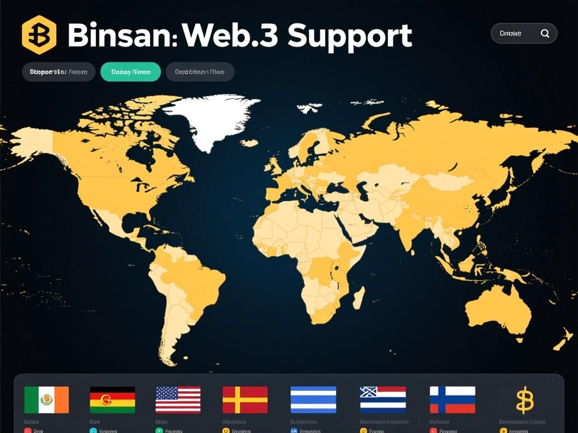 币安Web3支持的国家列表，全球布局与合规进展