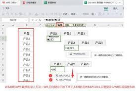 WRAPROWS函数有什么作用