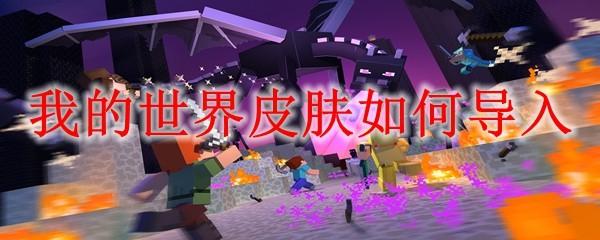 我的世界皮肤如何导入