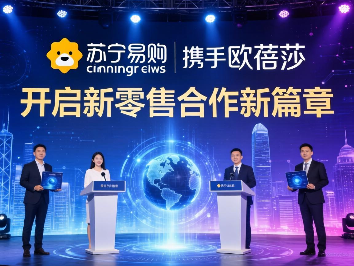 苏宁易购携手欧蓓莎，开启新零售合作新篇章