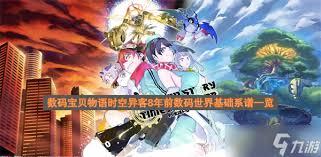 数码宝贝物语时空异客8年前数码世界基础系谱分布情况