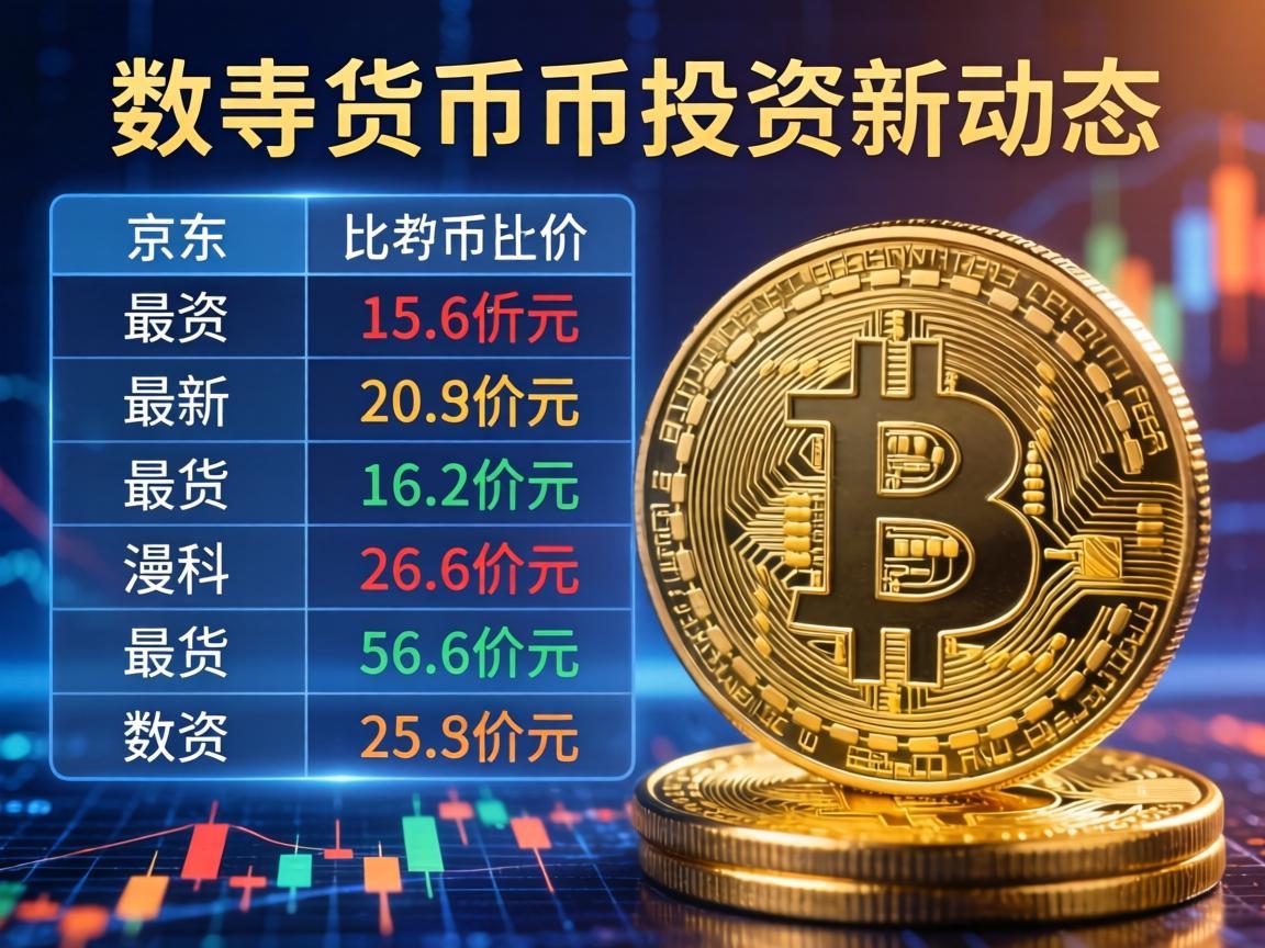 京东比特币最新价格表，数字货币投资新动态