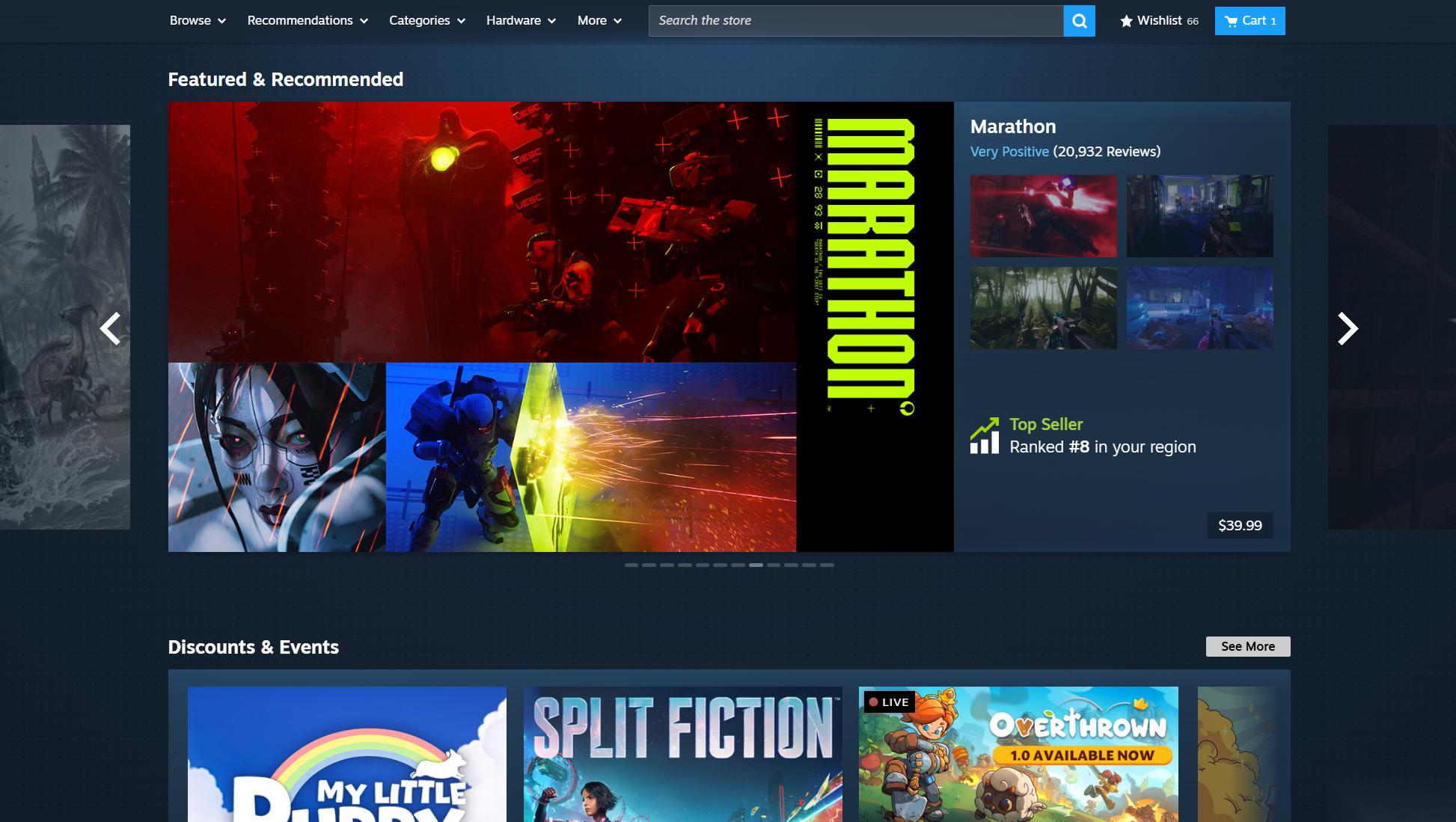 Steam推出全新商店界面 新增分区与高分辨率游戏美术素材 助您更轻松发现新作