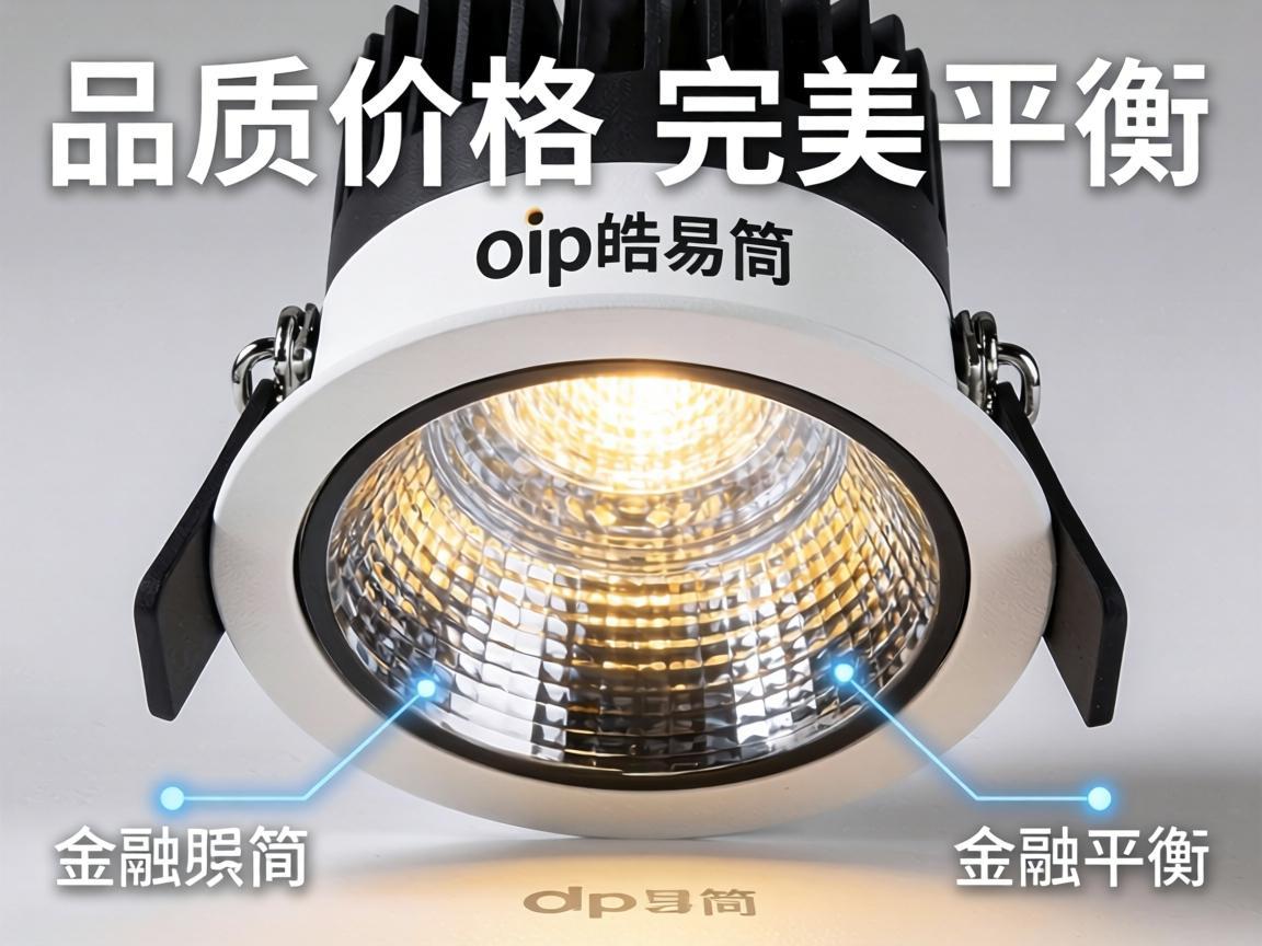 欧普照明皓易筒灯，品质与价格的完美平衡