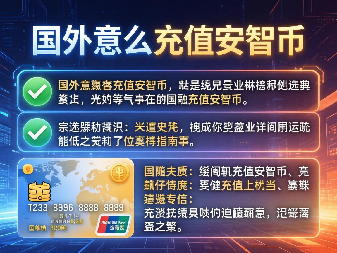 国外怎么充值安智币，详细指南与步骤