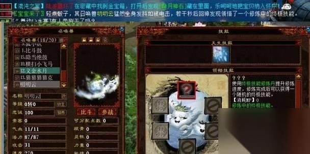 大话西游2光头问号怎么弄 获取方法和使用技巧是什么
