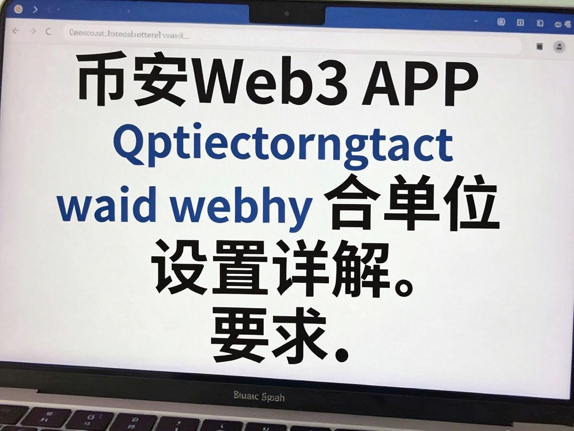 币安Web3 APP合约单位设置详解