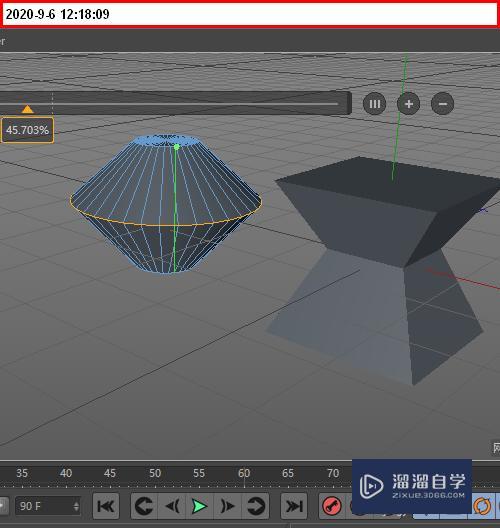 C4D如何切割手镯模型