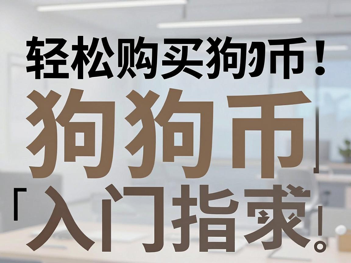 轻松购买狗狗币，入门指南