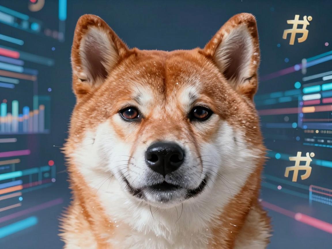 狗狗币柴犬狗头，数字世界的萌宠奇缘