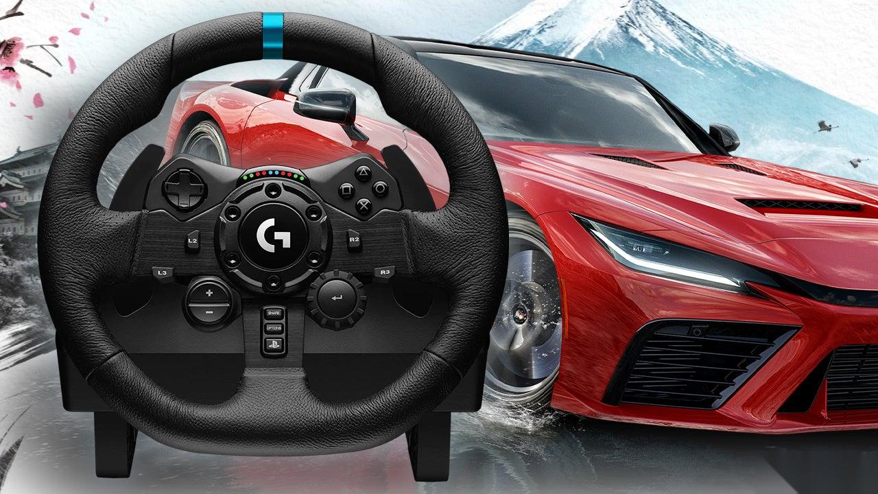 罗技 G923 赛车方向盘与踏板套装大促 PlayStation 及 PC 版直降近 60%