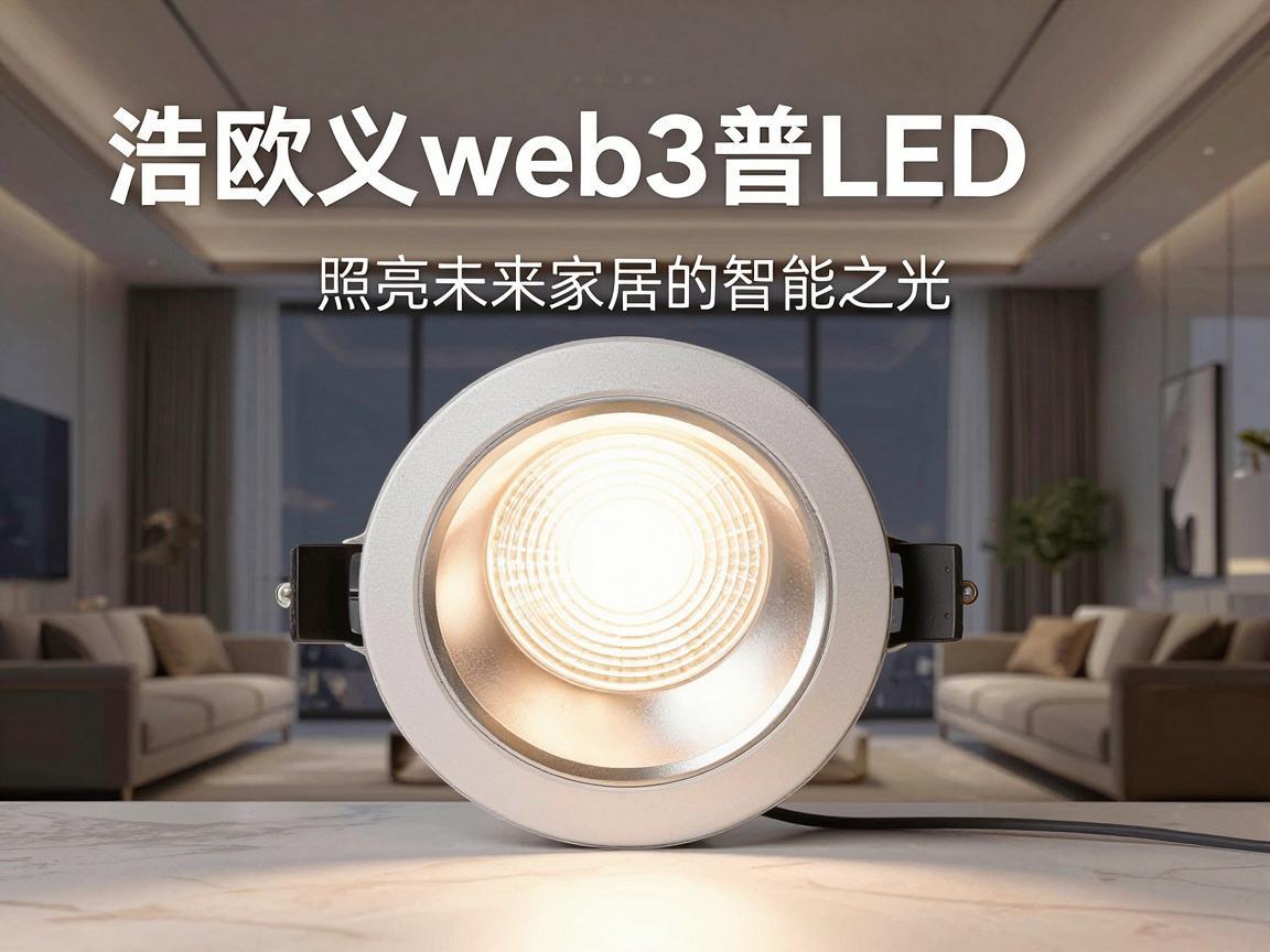 浩欧义web3普LED筒灯，照亮未来家居的智能之光