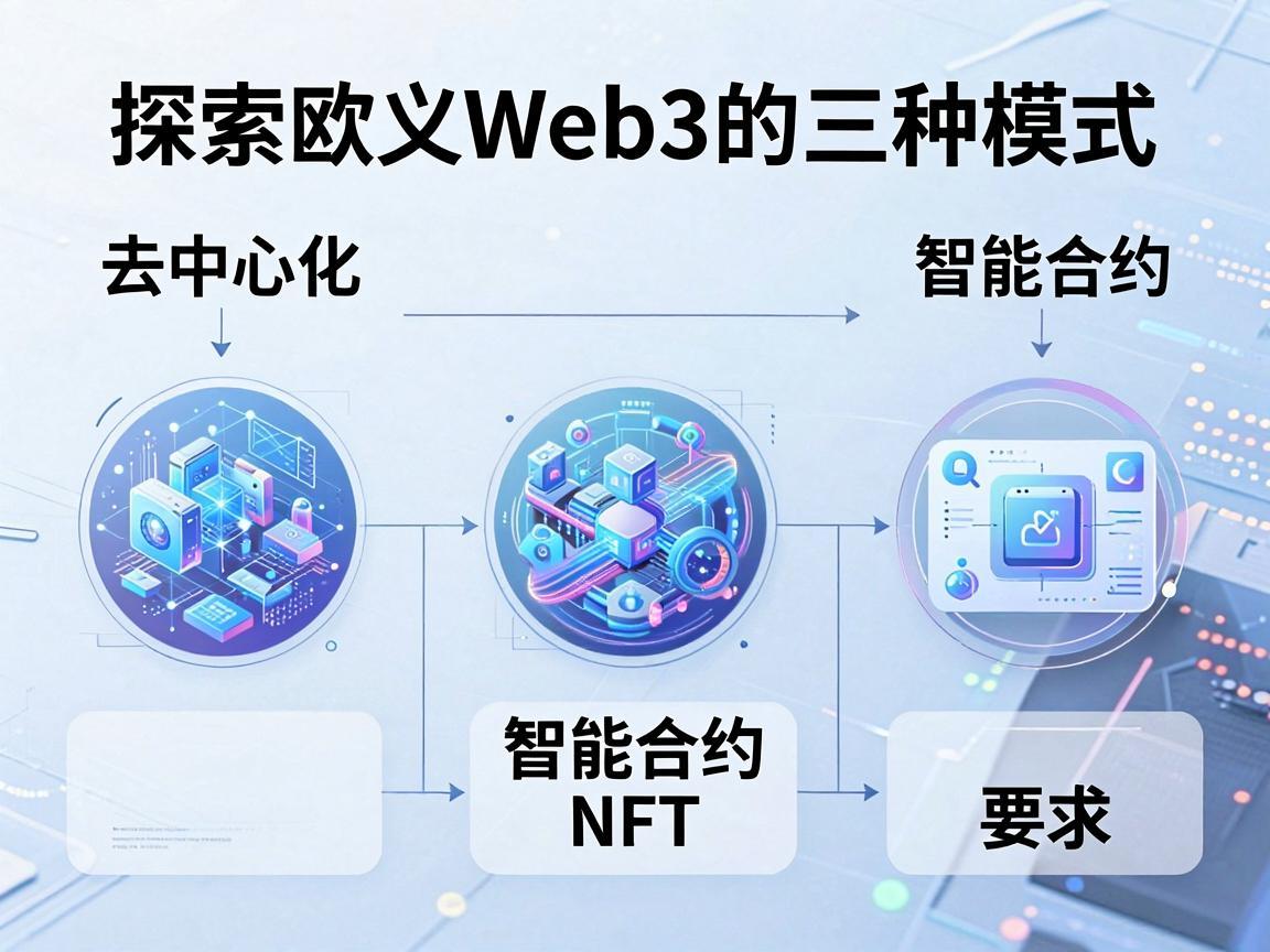 探索欧义Web3的三种模式，去中心化、智能合约与NFT