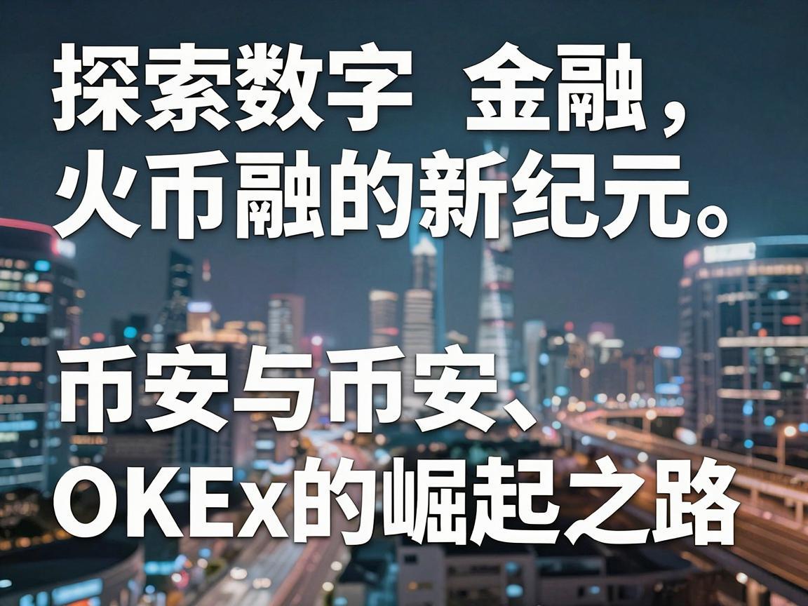 探索数字金融的新纪元，火币、币安与OKEx的崛起之路